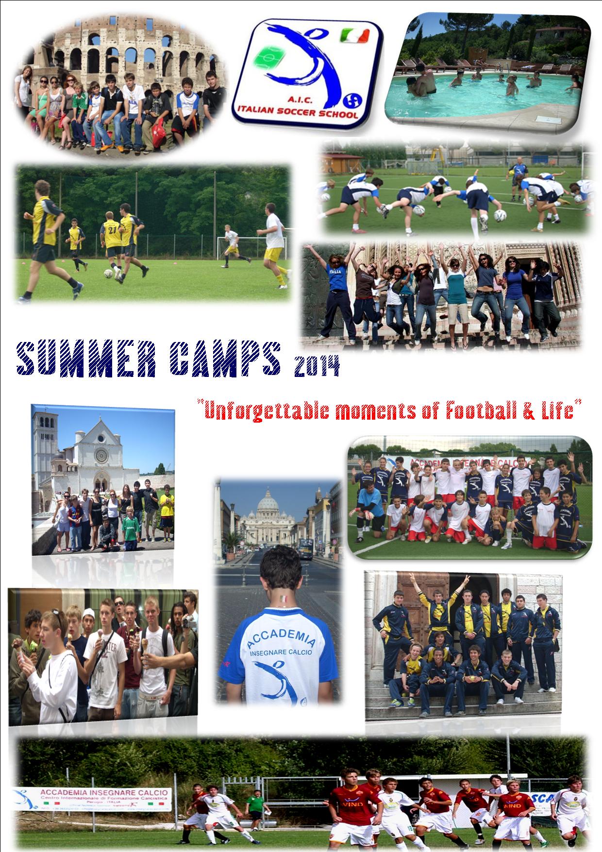 SUMMER CAMPS 2014 - PERUGIA, Italy: dates & services